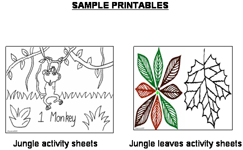 Preschool printables for kids & preschool crafts