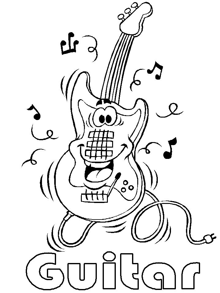 Music Coloring Pages