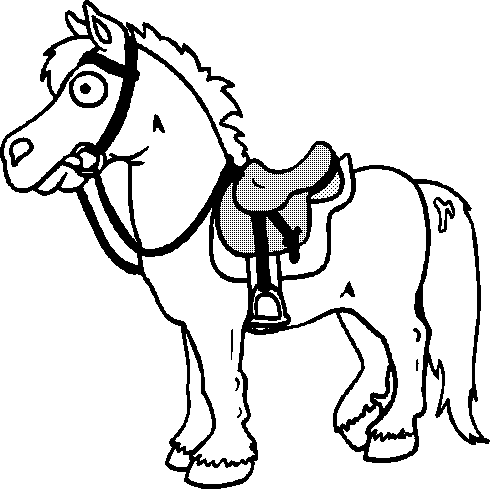 Horse Coloring Sheets on Horse Coloring Sheet