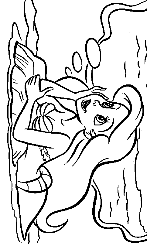 Little Mermaid Coloring Pages