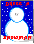 Kids Game for Preschool-Dress a Snowman