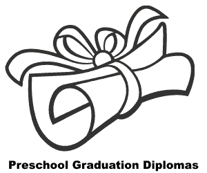Preschool & Kindergarten Graduation Ideas & Free Graduation Diplomasa For Printing!