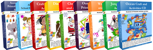 Full set of rainy day activities and themes for preschool kids.