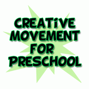 Creative movement, music and movement activities for preschoolers and kindergarten kids to express and move themselves.