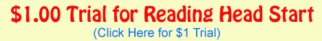 $1 Reading Head Start Trial for review