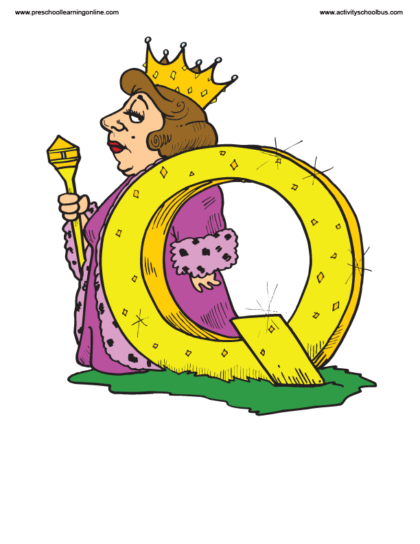 Large letter Q